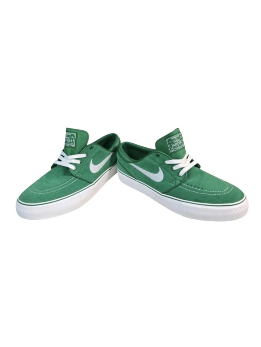 Nike SB Zoom Janoski OG+ SB Shoes in Pine Green-Sail w/ White, Size 7Y New!!